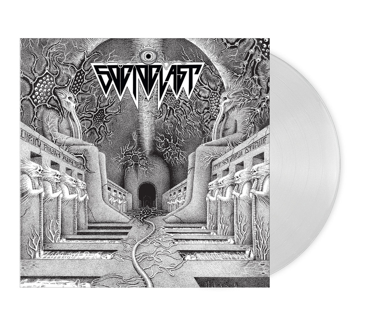 SOCIOCLAST: S/T Vinyl LP (White, Second Press)