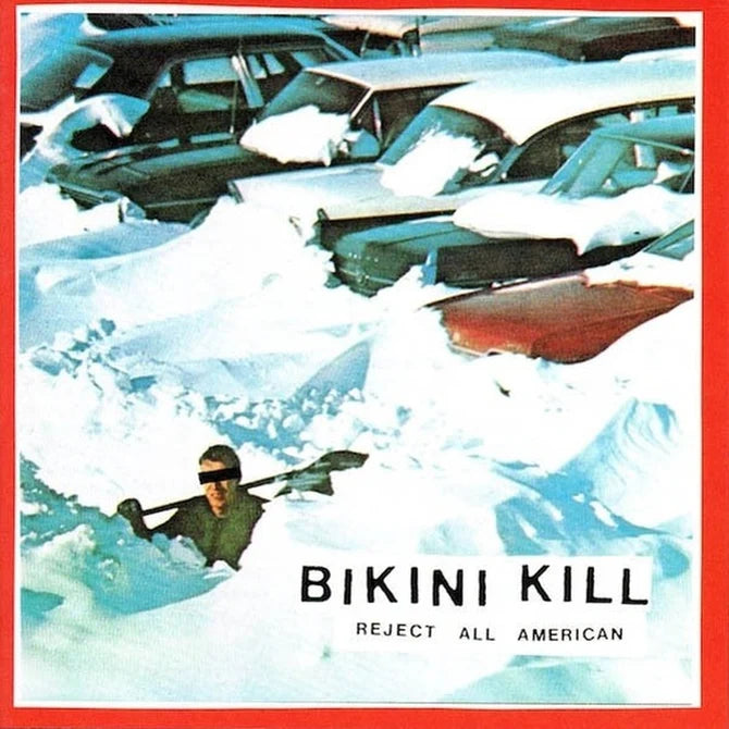 BIKINI KILL: REJECT ALL AMERICAN (COLOR) Vinyl LP