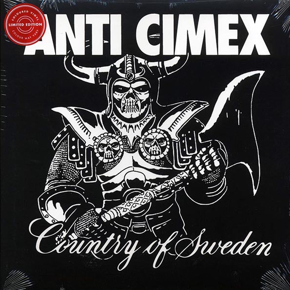 ANTI CIMEX: Absolut Country Of Sweden Vinyl LP (White Red Splatter)