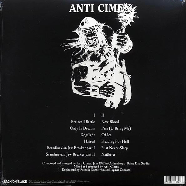 ANTI CLIMEX: Scandinavian Jawbreaker Vinyl LP (Clear Black Splatter) in Australia Global Disrupt back