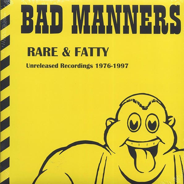 BAD MANNERS: Rare & Fatty: Unreleased Recordings 1976-1997 Vinyl LP (Red) in Australia Global Disrupt