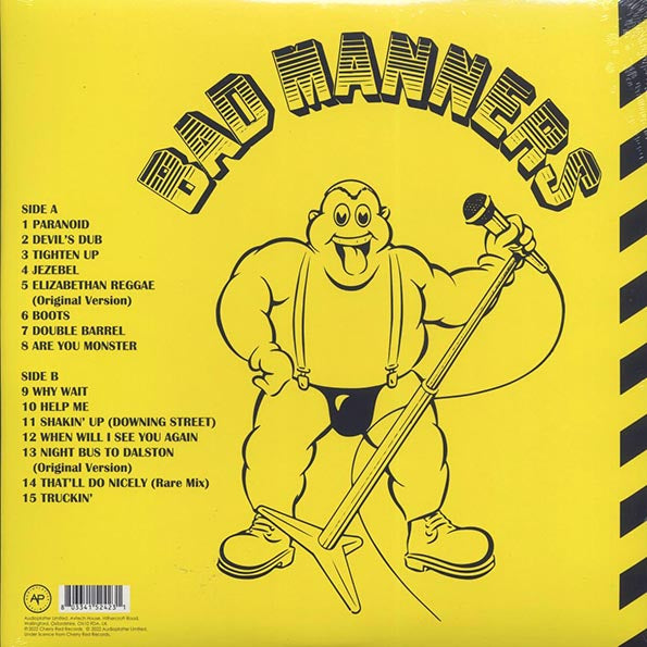 BAD MANNERS: Rare & Fatty: Unreleased Recordings 1976-1997 Vinyl LP (Red) in Australia Global Disrupt back