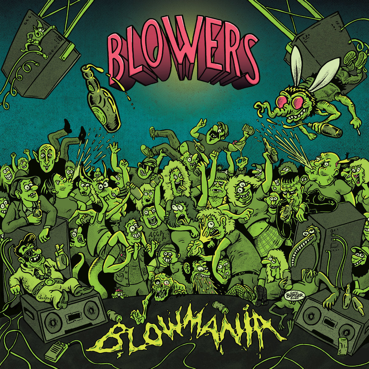BLOWERS: Blowmania Vinyl LP in Australia Global Disrupt 