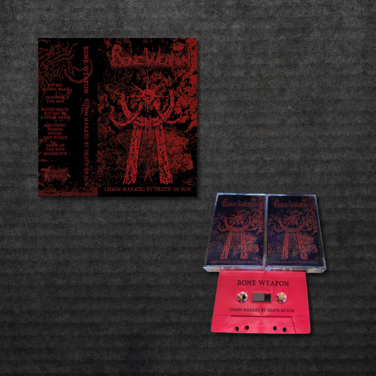 BONE WEAPON: Chaos Marked By Death Of Sun Cassette