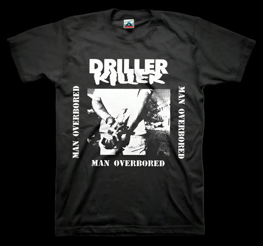 Driller Killer: Man Overboard T-shirt in Australia Global Disrupt