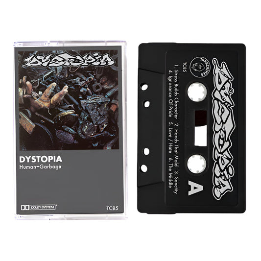Dystopia: Human = Garbage Cassette Tape in Australia Global Disrupt