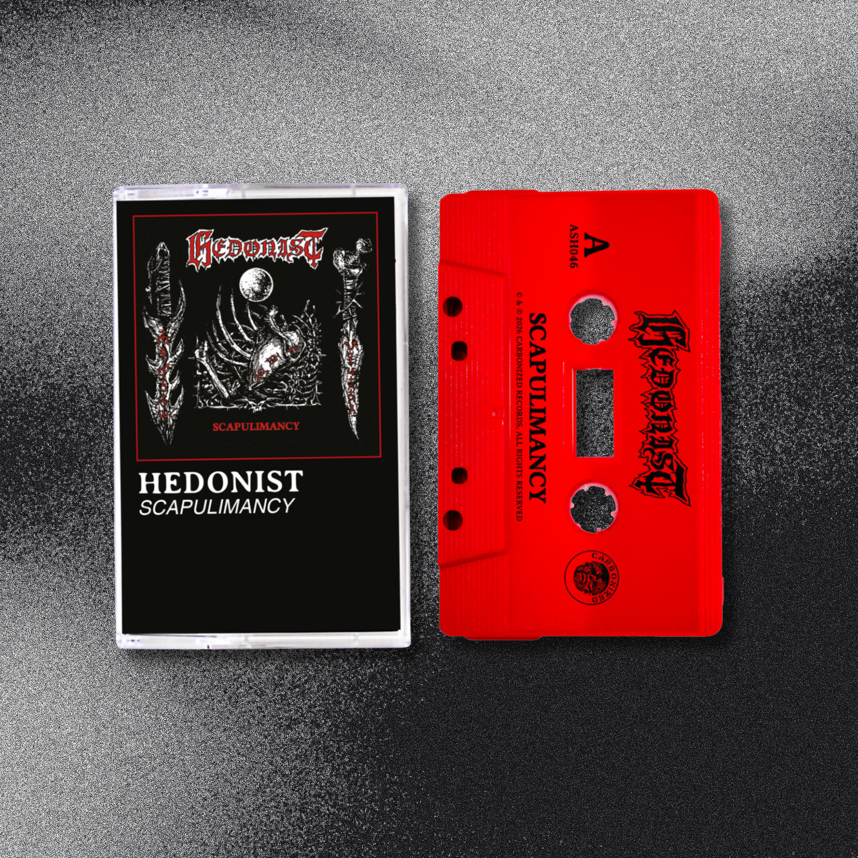 HEDONIST: Scapulimancy Cassette Red (Pre-Order)