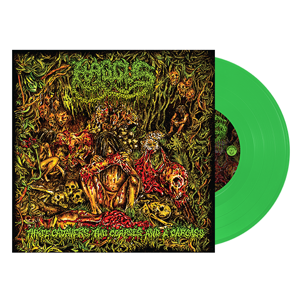 Haggus: 3 Cadavers, 2 Corpses & a Carcass EP Vinyl 7"