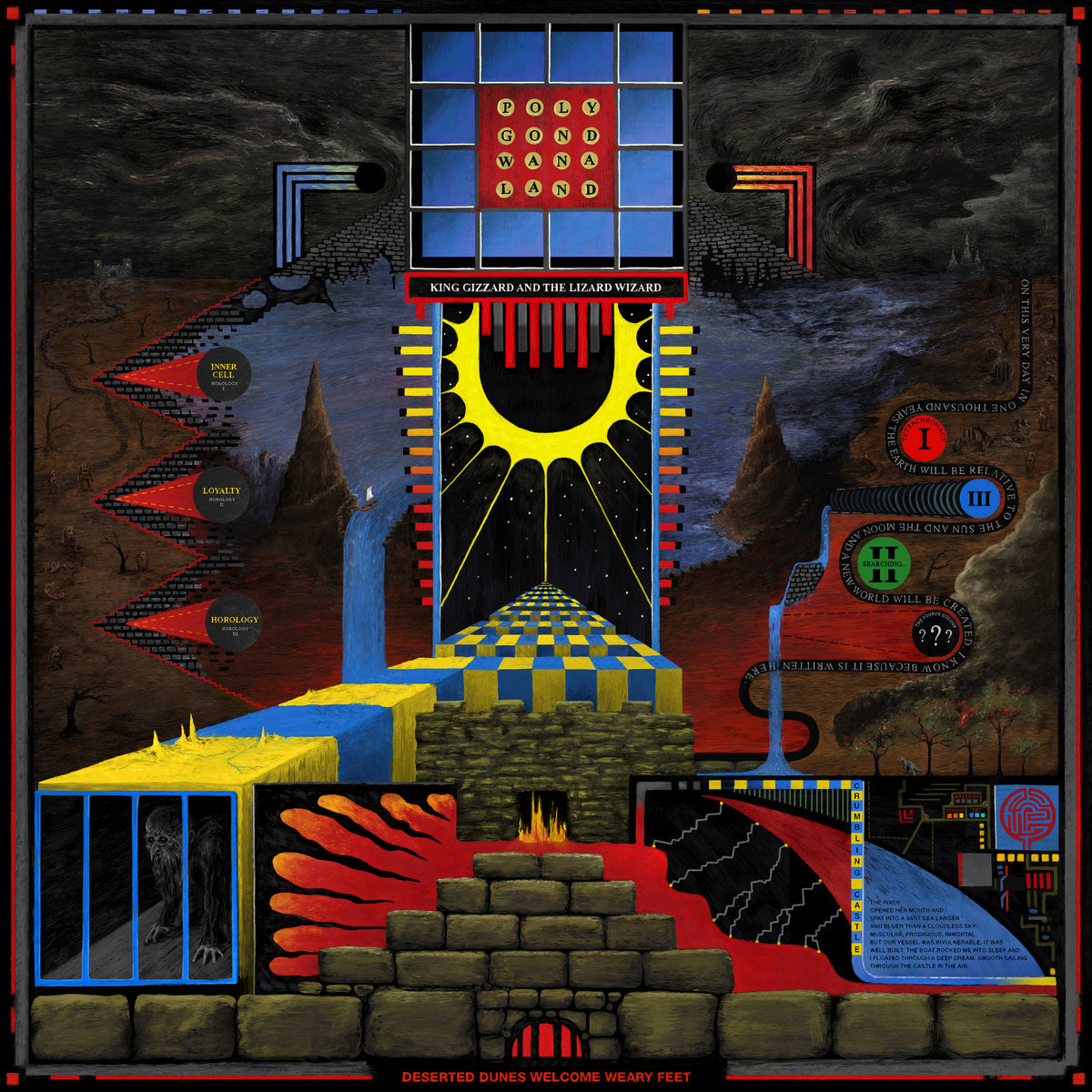 KING GIZZARD AND THE LIZARD WIZARD: Polygondwanaland Vinyl LP in Australia Global Disrupt