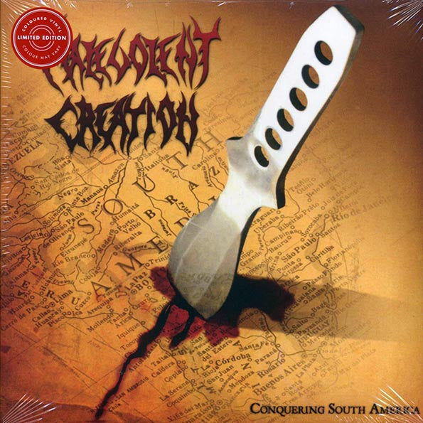 MALEVOLENT CREATION: Conquering South America Vinyl 2LP (Red Limited Copies) in Australia Global Disrupt