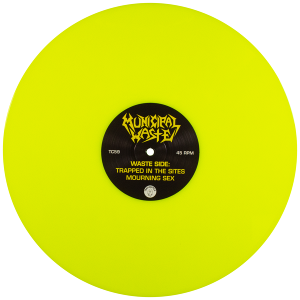 Municipal Waste / Toxic Holocaust: Toxic Waste Vinyl 12"