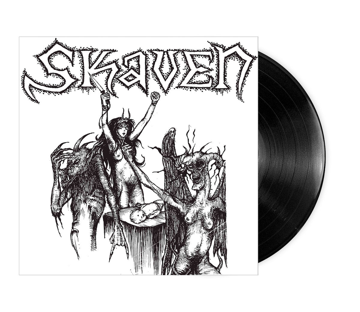 SKAVEN: Flowers Of Flesh And Blood Vinyl MLP (Black) in Australia Global Disrupt Records