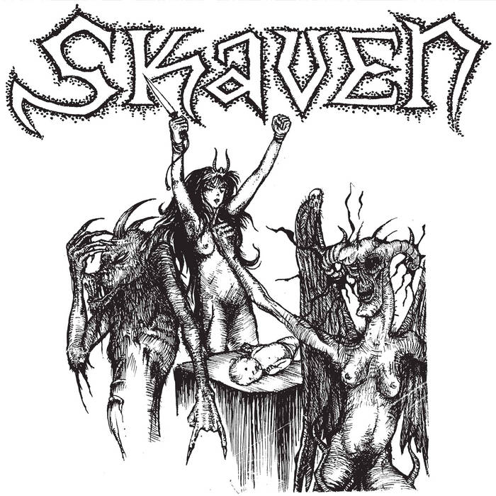 SKAVEN: Flowers Of Flesh And Blood Vinyl MLP (Silver) in Australia Global Disrupt Records