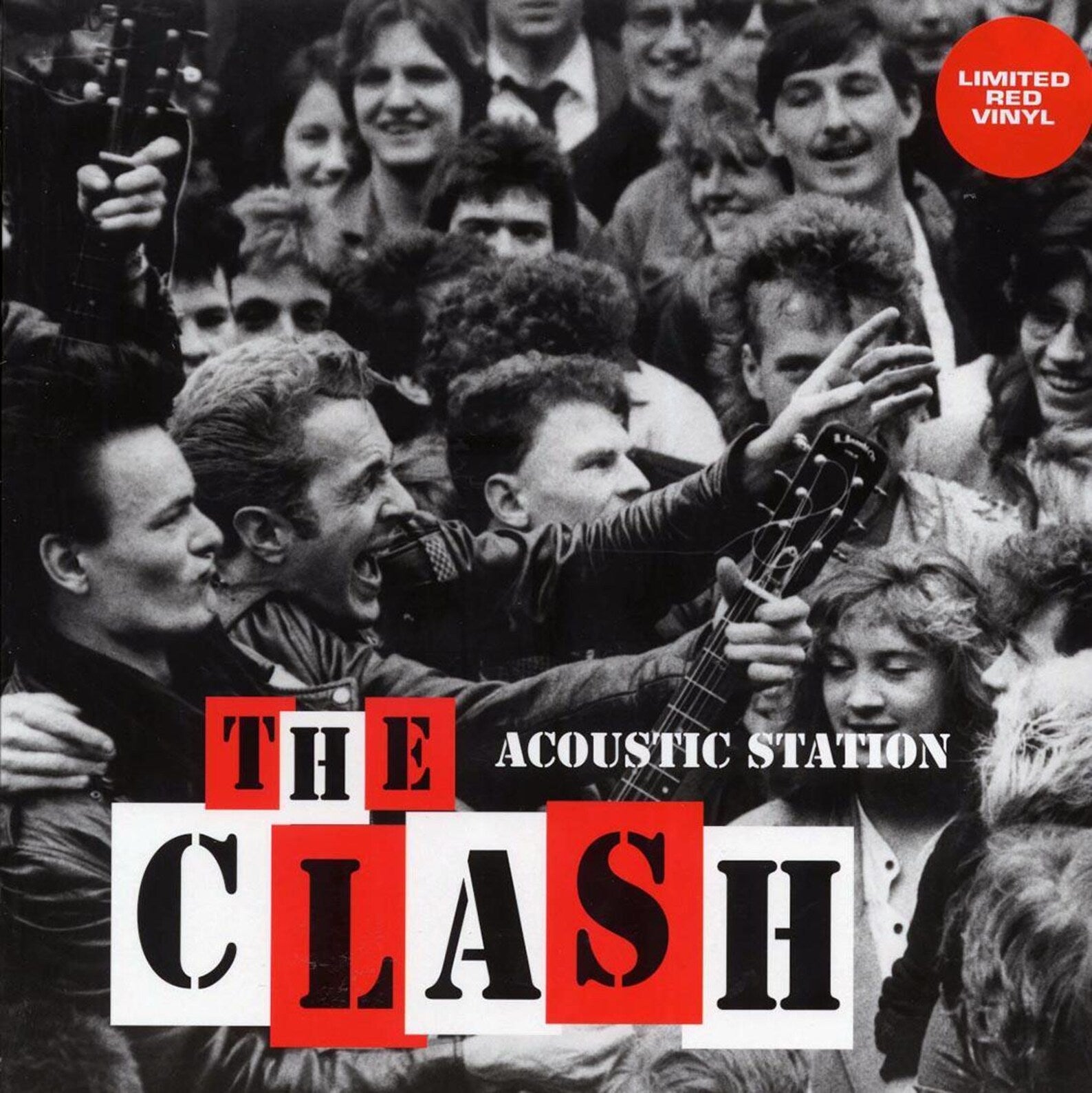THE CLASH: Acoustic Station - Live At The Station Pub, Gateshead, UK, May 11, 1985 Vinyl LP (Red) in Australia Global Disrupt Records