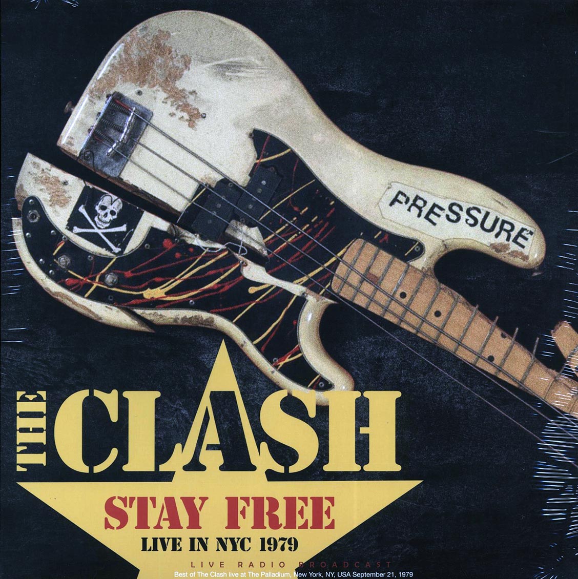 THE CLASH: Stay Free - Live In NYC 1979 Palladium, September 21st Vinyl LP
