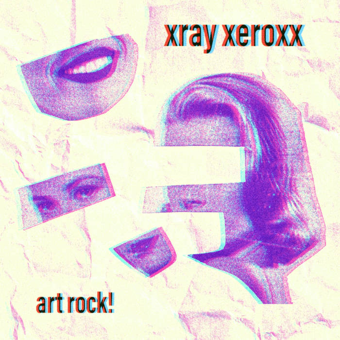 XRAY XEROXX: Art Rock 7" Vinyl (3D Black Lathe Cut Standard edition)