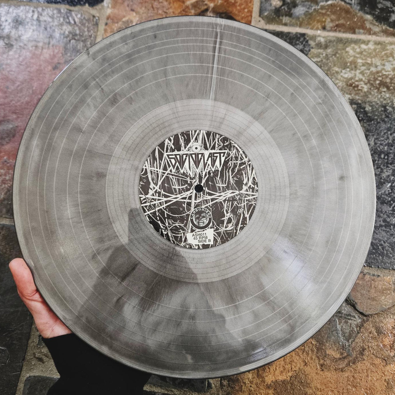 SOCIOCLAST: S/T Vinyl LP (Clear with Black, Gold, Orange, Red Splatter, Second Press)